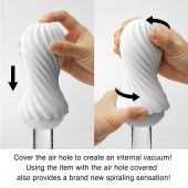 Мастурбатор FLEX Rocky Black с плотным рельефом - Tenga - в Балаково купить с доставкой