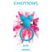 Голубое эрекционное виброколечко Emotions Minnie Breeze - Lola Games - в Балаково купить с доставкой