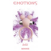 Розовое эрекционное виброколечко Emotions Minnie Light pink - Lola Games - в Балаково купить с доставкой