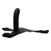 Страпон на эластичных ремнях Ultra Harness Karin Dildo - 16,8 см. - Baile - купить с доставкой в Балаково