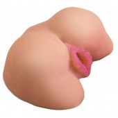 Малая вибровагина с одним любовным тоннелем - LOVETOY (А-Полимер) - в Балаково купить с доставкой