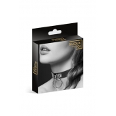 Узенький ошейник из полиуретана с кольцом - Bijoux Pour Toi - купить с доставкой в Балаково