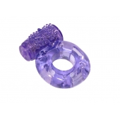 Фиолетовое эрекционное кольцо с вибрацией Rings Axle-pin - Lola Games - в Балаково купить с доставкой