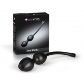 Вагинальные шарики на сцепке с миостимуляцией Jane Wonda - MyStim - купить с доставкой в Балаково