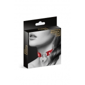 Красный чокер с замком в форме сердца - Bijoux Pour Toi - купить с доставкой в Балаково