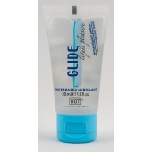 Интимная смазка на водной основе Glide - 30 мл. - HOT - купить с доставкой в Балаково