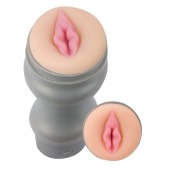 Телесный мастурбатор-вагина с вибрацией KABUKI NIGHTS TIGHT DELIGHT PINCH - NMC - в Балаково купить с доставкой