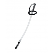 Силиконовый уретральный плаг со сменными фиксирующими кольцами Metal - ToyFa - купить с доставкой в Балаково