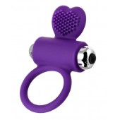 Фиолетовое виброкольцо с ресничками JOS PERY - JOS - в Балаково купить с доставкой