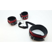 Кожаный БДСМ-набор - БДСМ Арсенал - купить с доставкой в Балаково