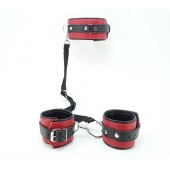 Кожаный БДСМ-набор - БДСМ Арсенал - купить с доставкой в Балаково