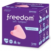Женские гигиенические тампоны без веревочки FREEDOM normal - 3 шт. - Freedom - купить с доставкой в Балаково