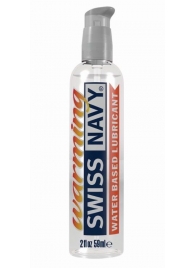 Разогревающий лубрикант на водной основе Swiss Navy Warming Lube - 59 мл. - Swiss navy - купить с доставкой в Балаково