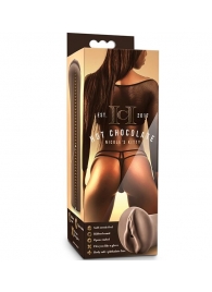 Коричневый мастубратор-вагина Nicole s Kitty - Blush Novelties - в Балаково купить с доставкой