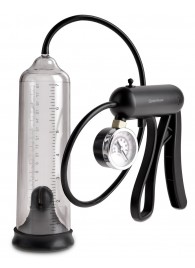 Вакуумная мужская помпа с датчиком давления Pro-Gauge Power Pump - Pipedream - в Балаково купить с доставкой
