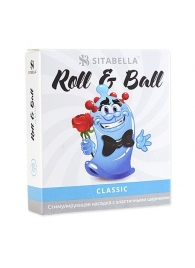 стимулирующий презерватив-насадка Roll   Ball Classic - Sitabella - купить с доставкой в Балаково