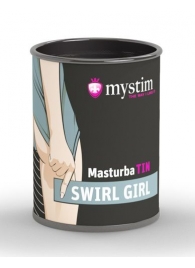 Компактный мастурбатор MasturbaTIN Swirl Girl - MyStim - в Балаково купить с доставкой