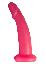 Розовый плаг-массажёр для простаты - 13,5 см. - LOVETOY (А-Полимер) - в Балаково купить с доставкой