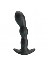 Черный анальный стимулятор простаты с вибрацией Special Anal Massager - 14,5 см. - Baile - в Балаково купить с доставкой