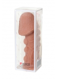 Насадка на фаллос с пузыриками, венками и ребристостью KOKOS Extreme Sleeve 09 - 12,7 см. - KOKOS - в Балаково купить с доставкой