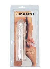Насадка-удлинитель из прозрачного силикона LIDL EXTRA SILICONE PENIS EXTENSION - Seven Creations - в Балаково купить с доставкой