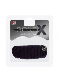 Черная веревка для связывания BONDX LOVE ROPE - 10 м. - Dream Toys - купить с доставкой в Балаково