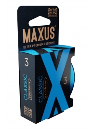 Классические презервативы в железном кейсе MAXUS Classic - 3 шт. - Maxus - купить с доставкой в Балаково