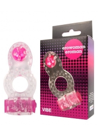 Прозрачное эрекционное кольцо Erowoman-Eroman - Erowoman-Eroman - в Балаково купить с доставкой