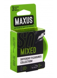 Презервативы в железном кейсе MAXUS Mixed - 3 шт. - Maxus - купить с доставкой в Балаково