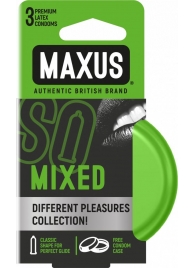 Презервативы в железном кейсе MAXUS Mixed - 3 шт. - Maxus - купить с доставкой в Балаково