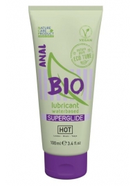 Интимный увлажняющий анальный гель BIO SuperGlide - 100 мл. - HOT - купить с доставкой в Балаково