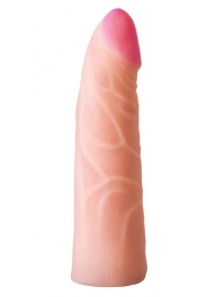 Фаллическая насадка на трусики харнесс - 17,5 см. - LOVETOY (А-Полимер) - купить с доставкой в Балаково