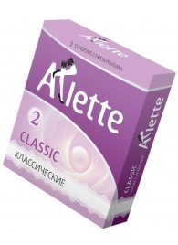 Классические презервативы Arlette Classic - 3 шт. - Arlette - купить с доставкой в Балаково