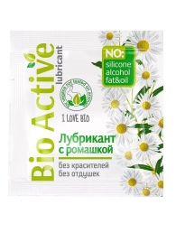 Пробник лубриканта на водной основе Bio Active - 3 гр. - Биоритм - купить с доставкой в Балаково