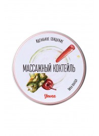 Массажная свеча «Массажный коктейль» с ароматом пина колады - 30 мл. - ToyFa - купить с доставкой в Балаково