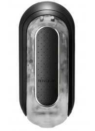 Черный мастурбатор Flip Zero с вибрацией - Tenga - в Балаково купить с доставкой