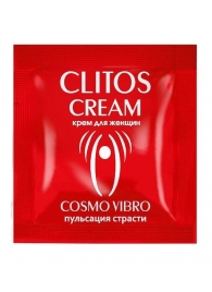 Пробник возбуждающего крема для женщин Clitos Cream - 1,5 гр. - Биоритм - купить с доставкой в Балаково