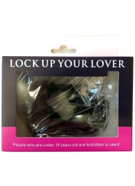 Черные меховые наручники Love с ключиками - Baile - купить с доставкой в Балаково