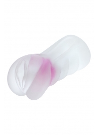 Прозрачный реалистичный мастурбатор Juicy Pussy Crystal Rose - ToyFa - в Балаково купить с доставкой