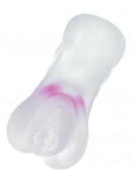 Прозрачный реалистичный мастурбатор Juicy Pussy Crystal Rose - ToyFa - в Балаково купить с доставкой