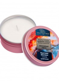 Массажная свеча  Фруктовая фантазия - БиоМед - купить с доставкой в Балаково
