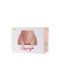 Мастурбатор-полуторс Cherry с вибрацией и двумя любовными тоннелями - KOKOS - в Балаково купить с доставкой