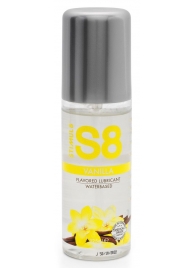 Лубрикант на водной основе Stimul8 Flavored Lube с ванильным ароматом - 125 мл. - Stimul8 - купить с доставкой в Балаково