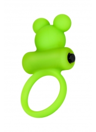Зеленое виброкольцо на пенис A-Toys - A-toys - в Балаково купить с доставкой