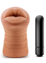 Кофейный мастурбатор-ротик Isabella - Blush Novelties - в Балаково купить с доставкой