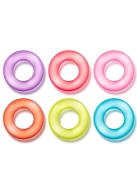 Набор из 6 эрекционных колец King of the Ring - Blush Novelties - в Балаково купить с доставкой