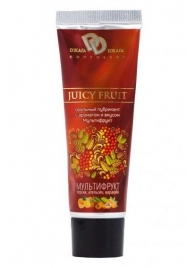 Интимный съедобный лубрикант JUICY FRUIT с ароматом фруктов - 30 мл. - БиоМед - купить с доставкой в Балаково