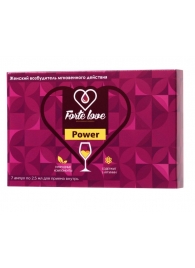 Женский возбудитель мгновенного действия Forte Love Power - 7 ампул (2,5 мл.) - Капиталпродукт - купить с доставкой в Балаково