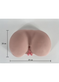 Телесная вагина с вибрацией - LOVETOY (А-Полимер) - в Балаково купить с доставкой