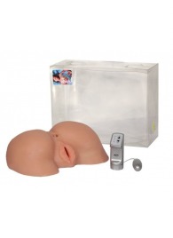 Реалистичная попка из неоскин с вибрацией - LOVETOY (А-Полимер) - в Балаково купить с доставкой